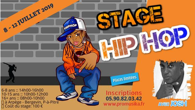 Stage de Hip-Hop 8 – 12 juillet 2019