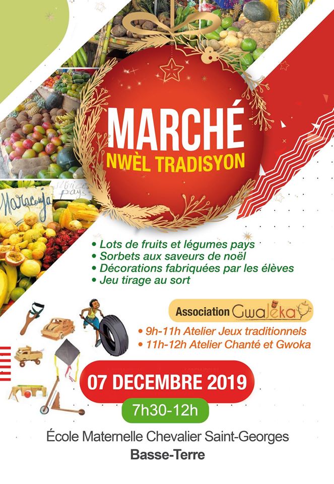 Marché de noël traditionnel