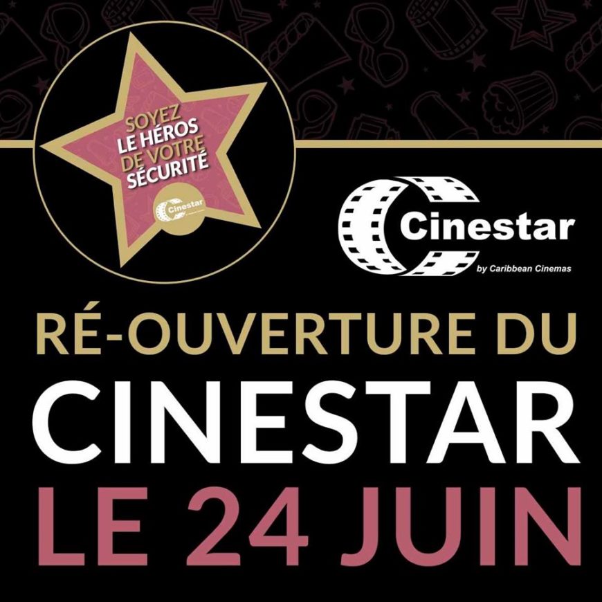 Réouverture du Cinestar le 24 juin