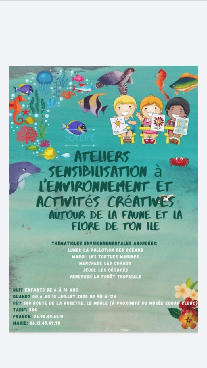 Une semaine d ateliers de sensibilisation à l environnement – 6/10 ans