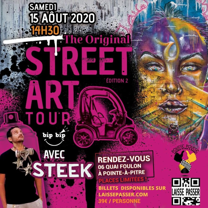 The Original Street Art Tour avec Steek