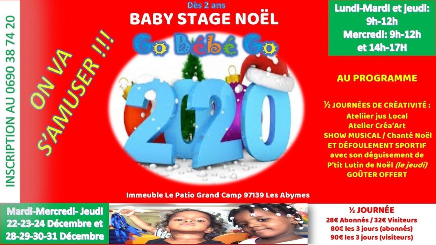 Vacances de Noel – Baby stage GobébéGo