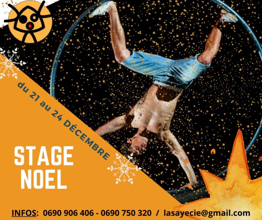 Vacances de Noel- Stage de cirque – Baie Mahault 7ans et +