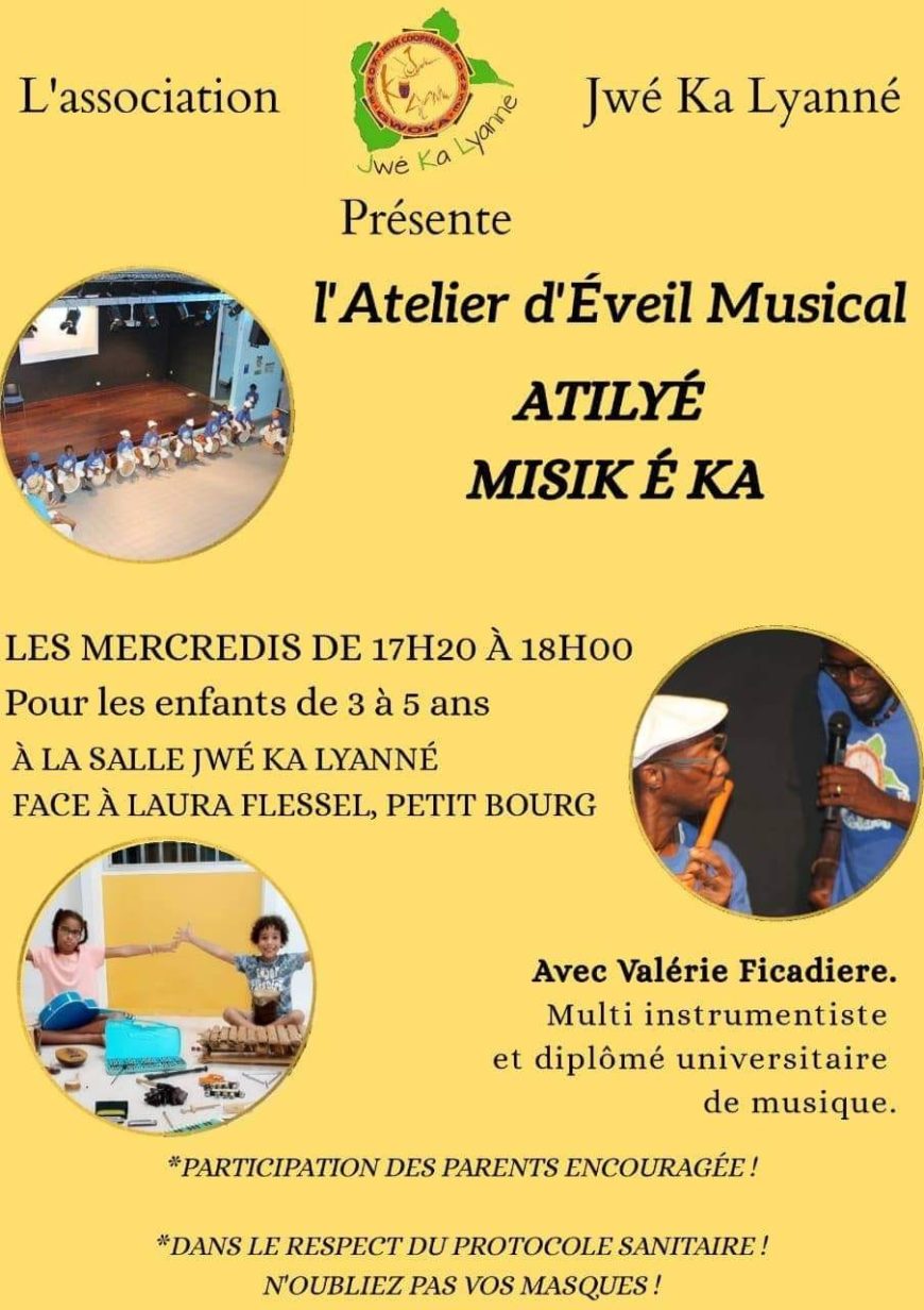 Nouveauté 2021 – Eveil Musical – Petit -Bourg