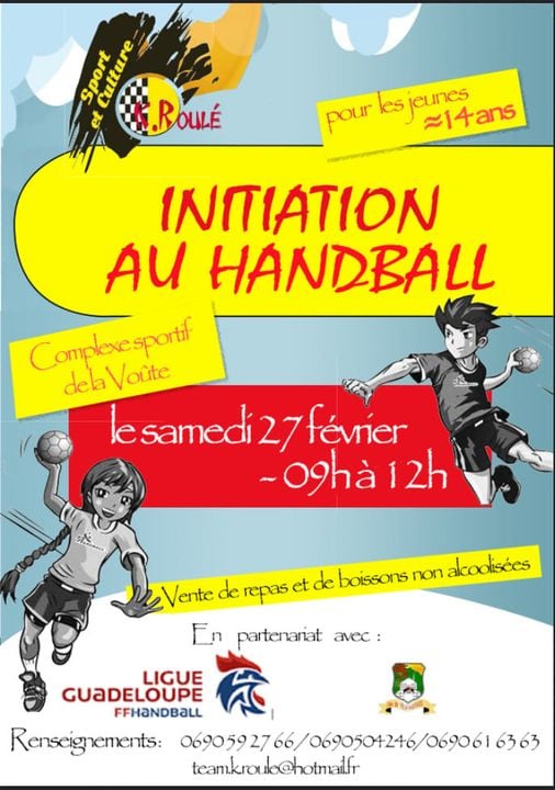 Initiation au Handball – Vieux Habitants