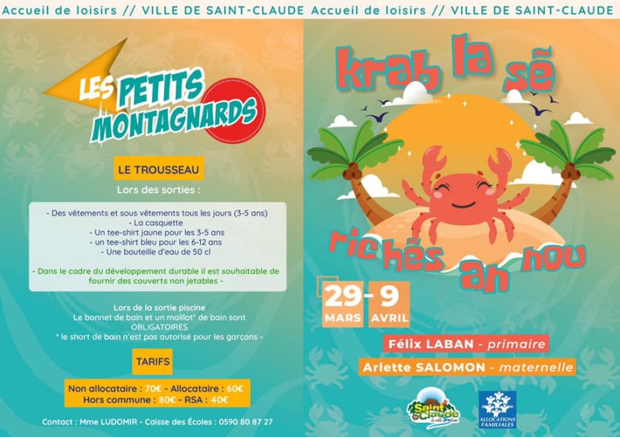 Vacances de Pâques- Multi activités – Saint Claude