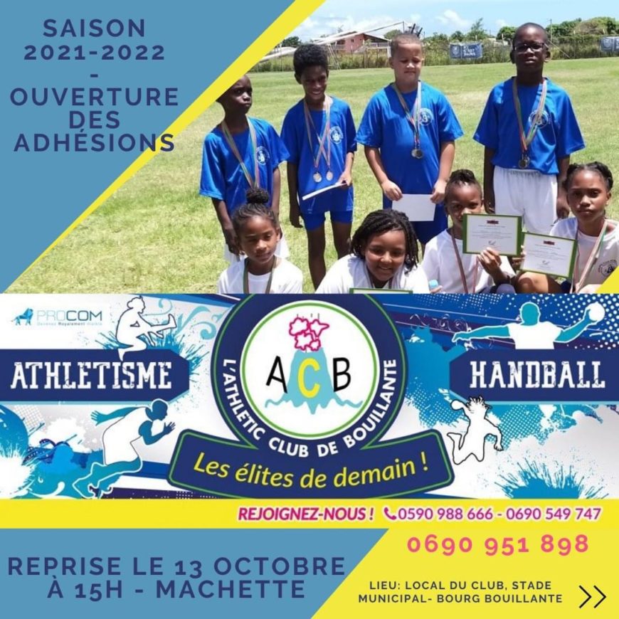 Athlétisme et Handball -Bouillante