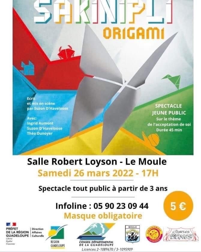 SAKINIPLI Origami – Spectacle – Le Moule