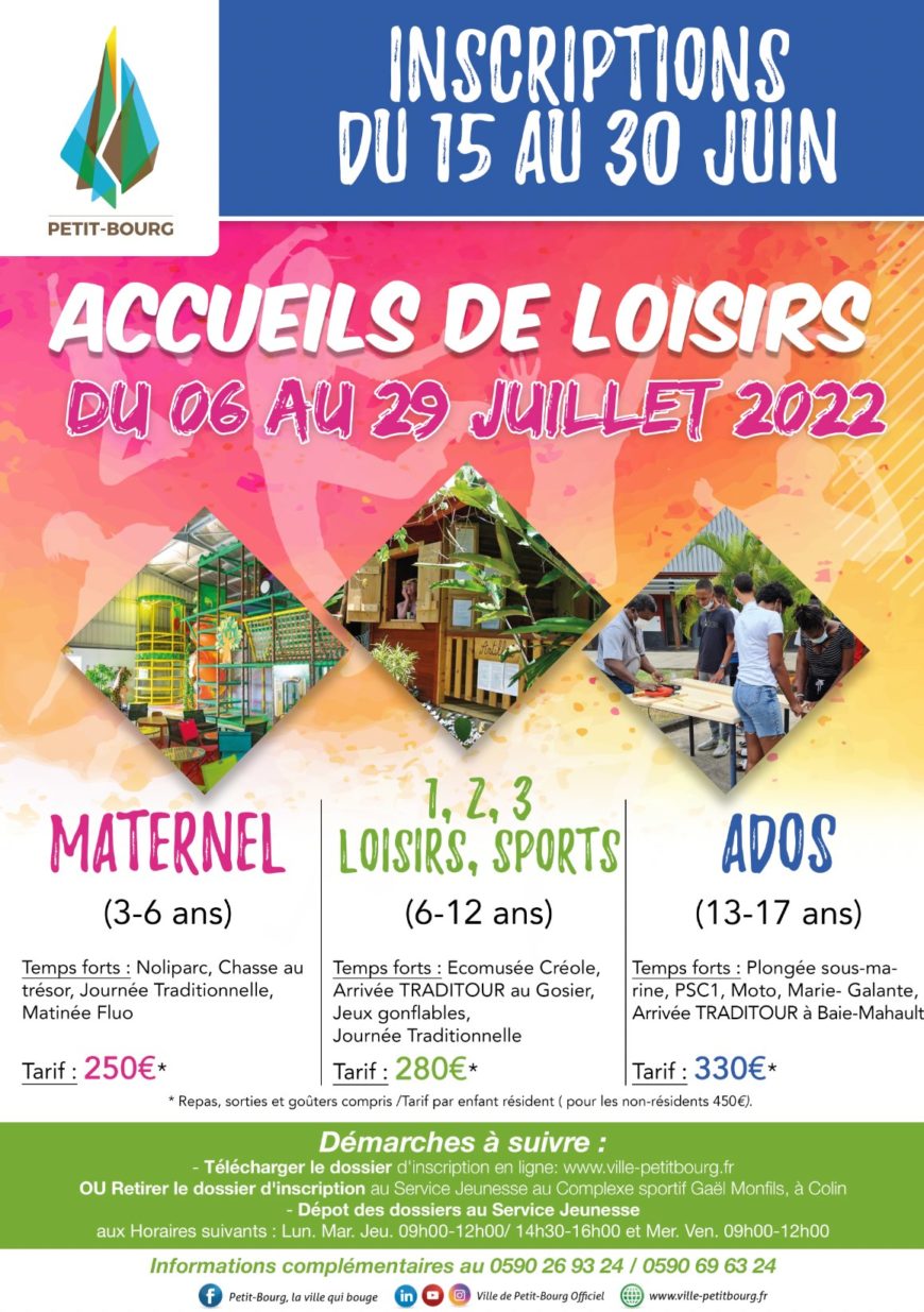 Juillet – Multi activités – Petit-Bourg