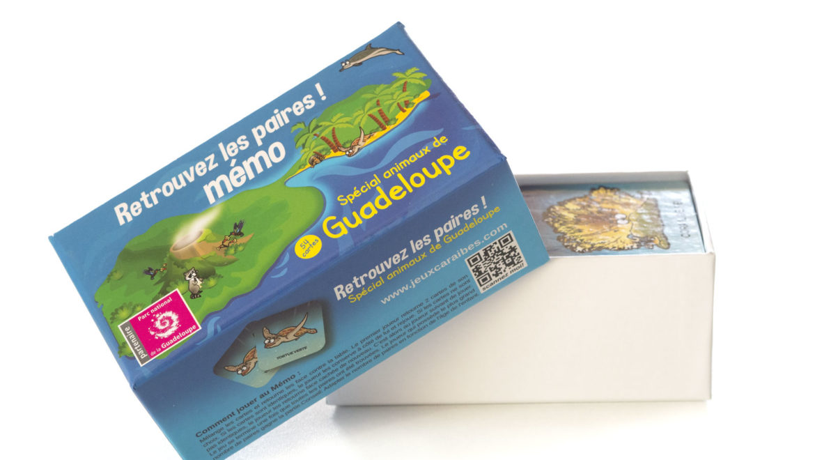 Mémo, spécial animaux de Guadeloupe – Un jeu de chez nous !