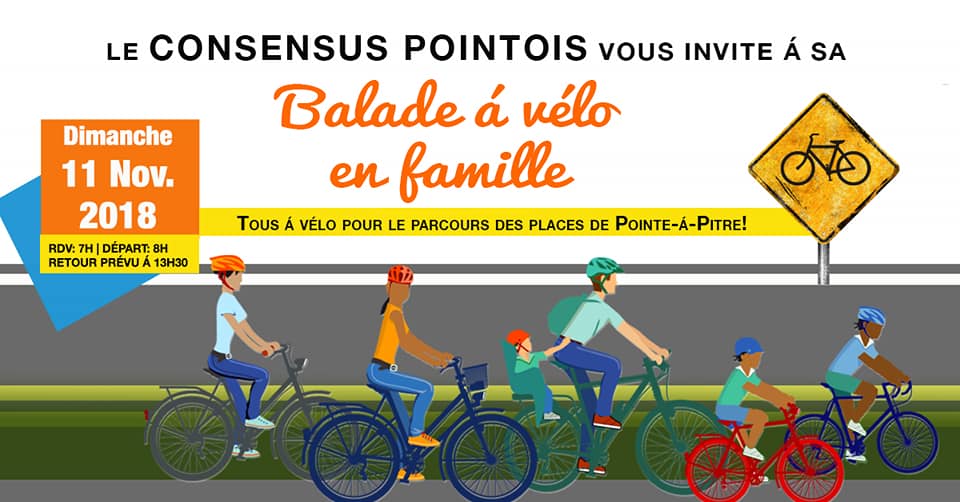 Balade á vélo en famille