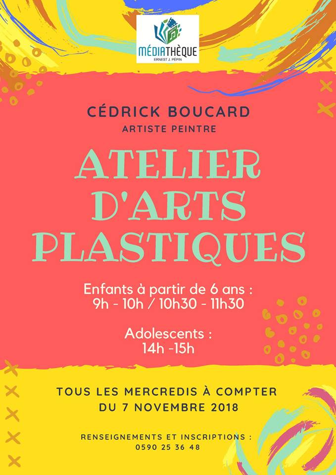 ATELIER D’ART PLASTIQUE DES 6 -12 ans