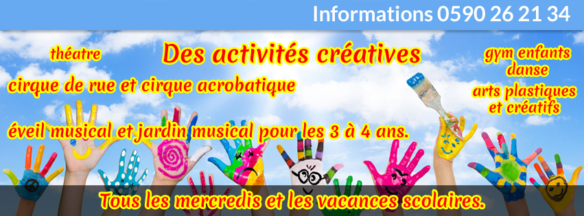 DES ACTIVITÉS CRÉATIVES LE MERCREDI & VACANCES POUR LES 3-12 ans