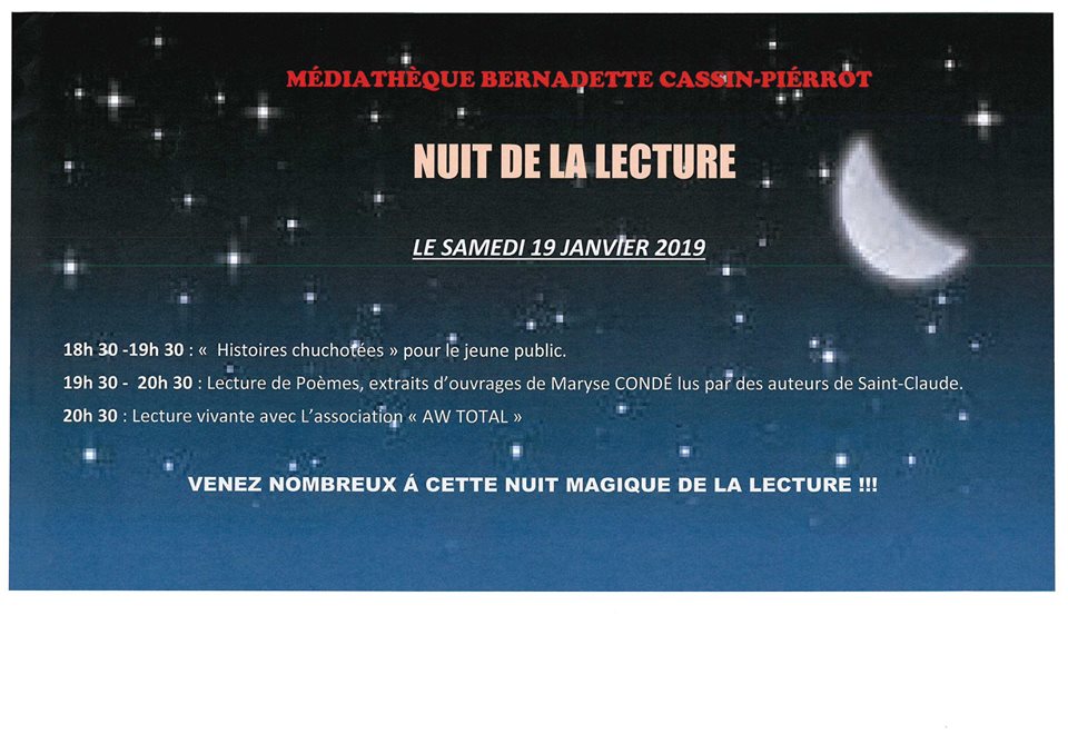 NUIT DE LA LECTURE