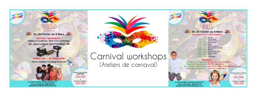 Ateliers de carnaval Meet English Junior