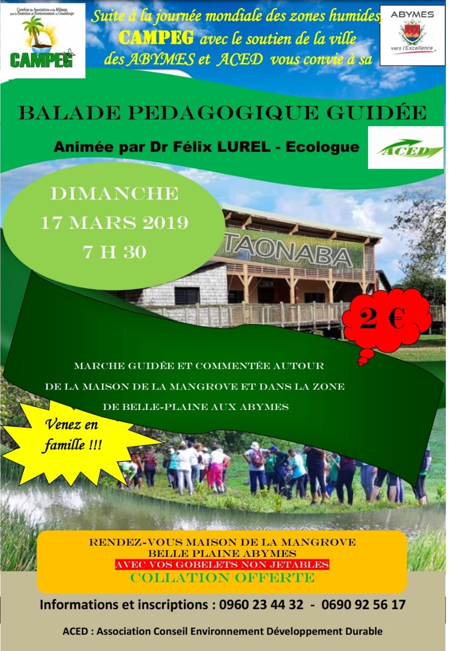 Ballade pédagogique guidée -17 Mars – famille