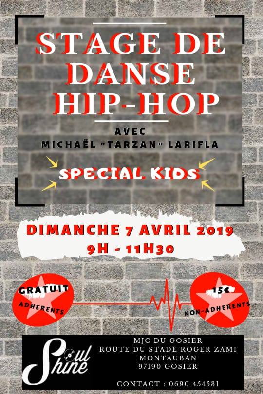 STAGE DE DANSE HIP HOP – KIDS