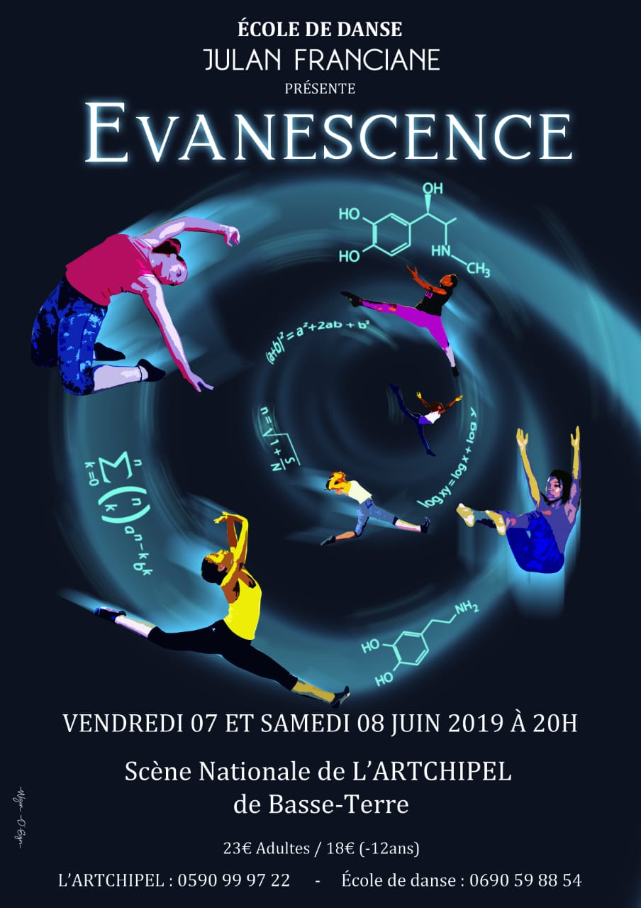 Spectacle de danse EVANESCENCE – 7 et 8 juin à 20h
