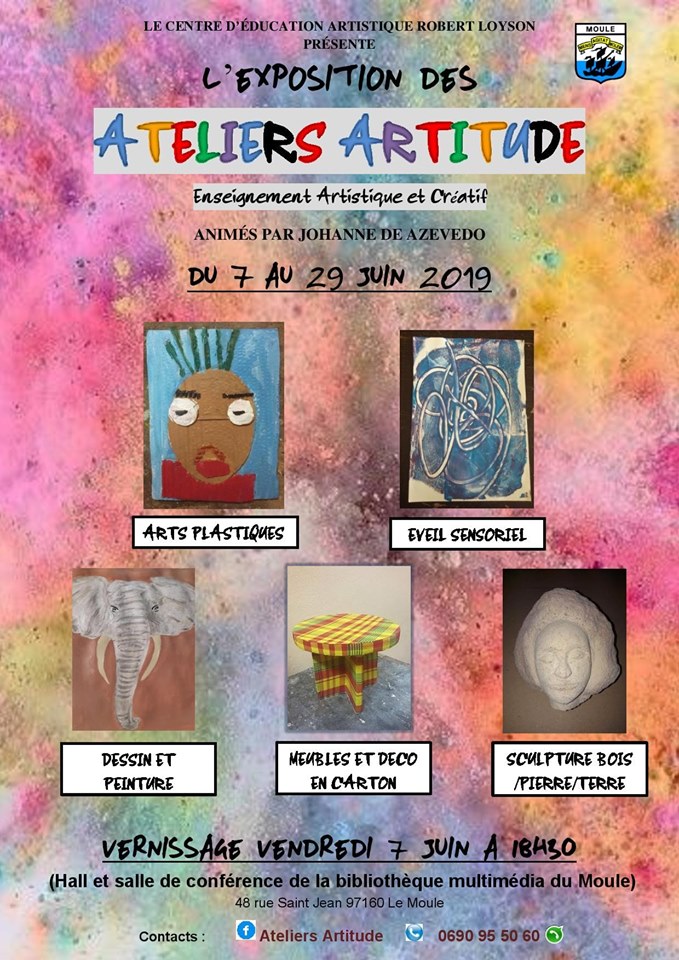 ATELIER ARTITUDE – DU 7 AU 29 JUIN