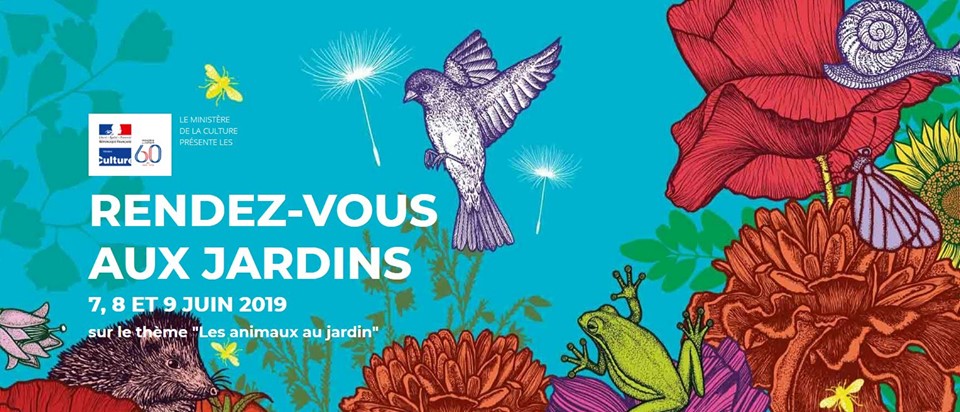 [RDV aux jardins] 🌳🌺Du vendredi 7 au dimanche 9 juin