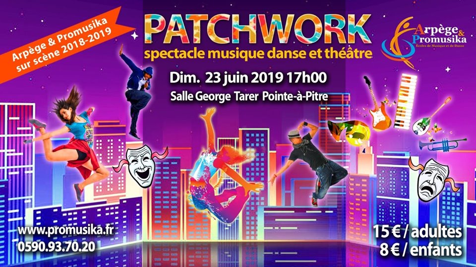 Patchwork Spectacle musique, danse et théâtre