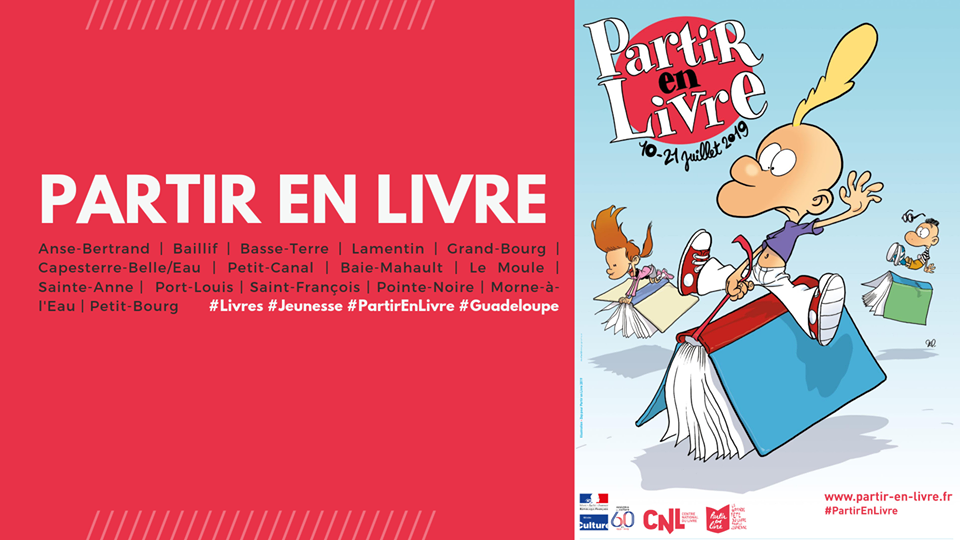 Les rdv de  « Partir en Livre »  en Guadeloupe