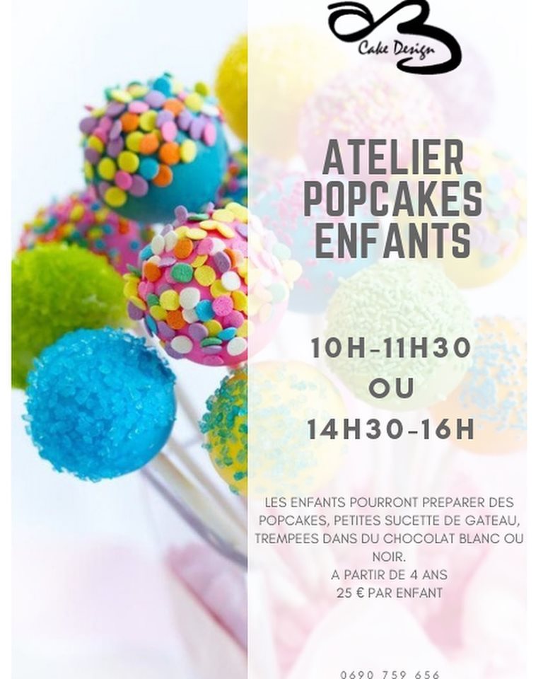 ATELIER POPCAKES – A partir de 4 ans