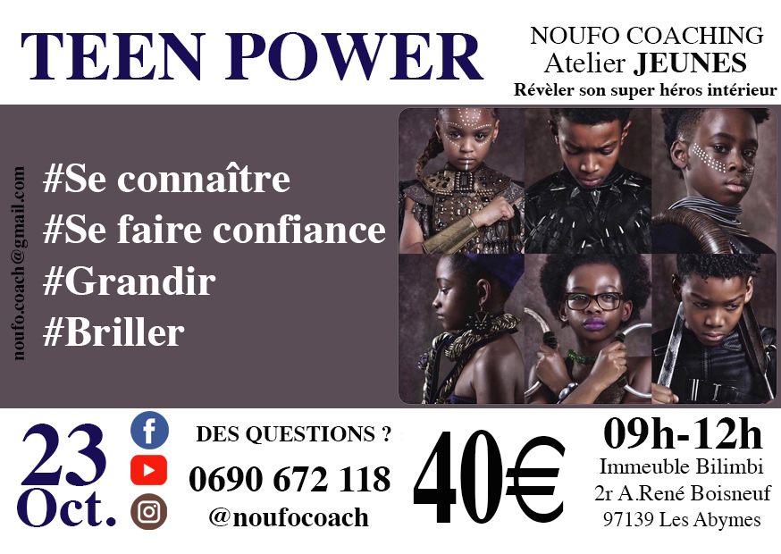 TEEN POWER, Je me « booste » pour la rentrée