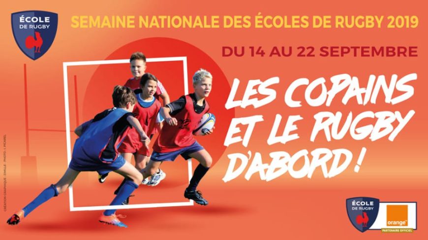 SEMAINE NATIONALE DES ÉCOLES DE RUGBY 🏉Viens faire un essai 🏉