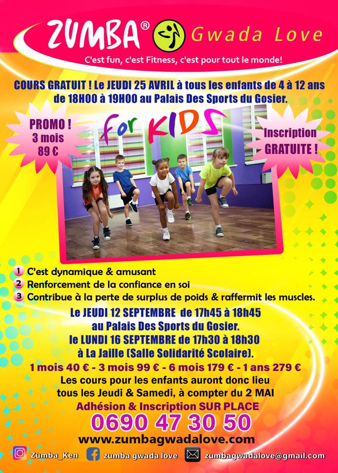👧👦🏻🎶#ZUMBA_KIDS avec #Ken🎶👦🏻👧