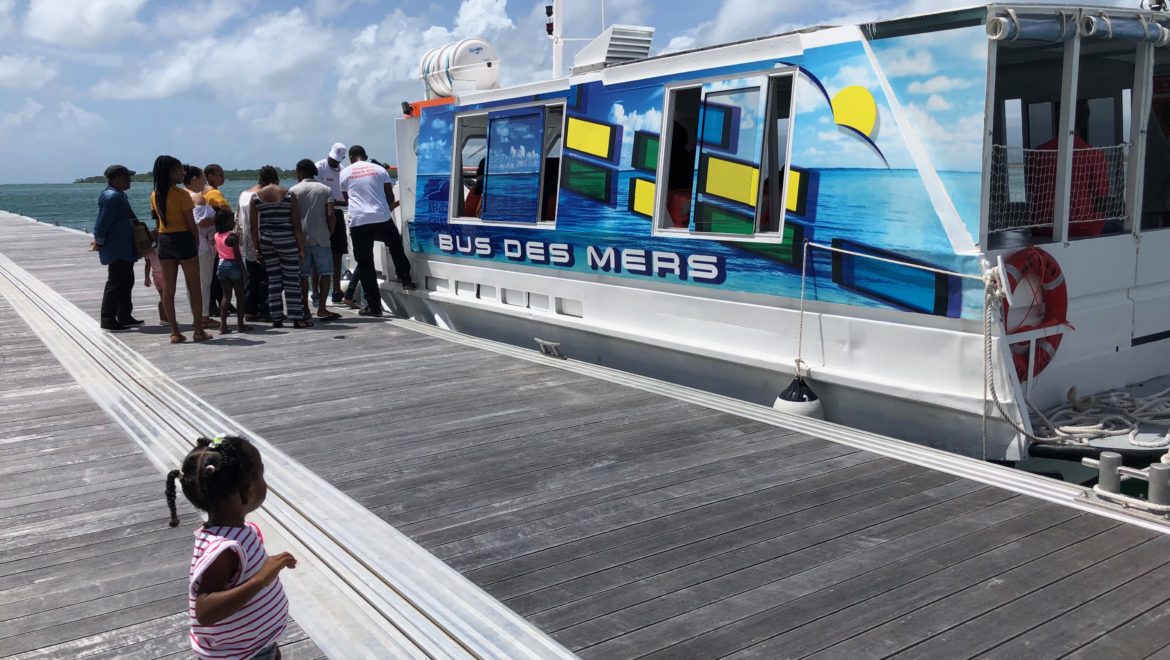 POINTE A PITRE / Une jolie balade en bus des mers, c’est gratuit du 7 octobre jusqu’à la fin de l’année ! Allons- y ;-)