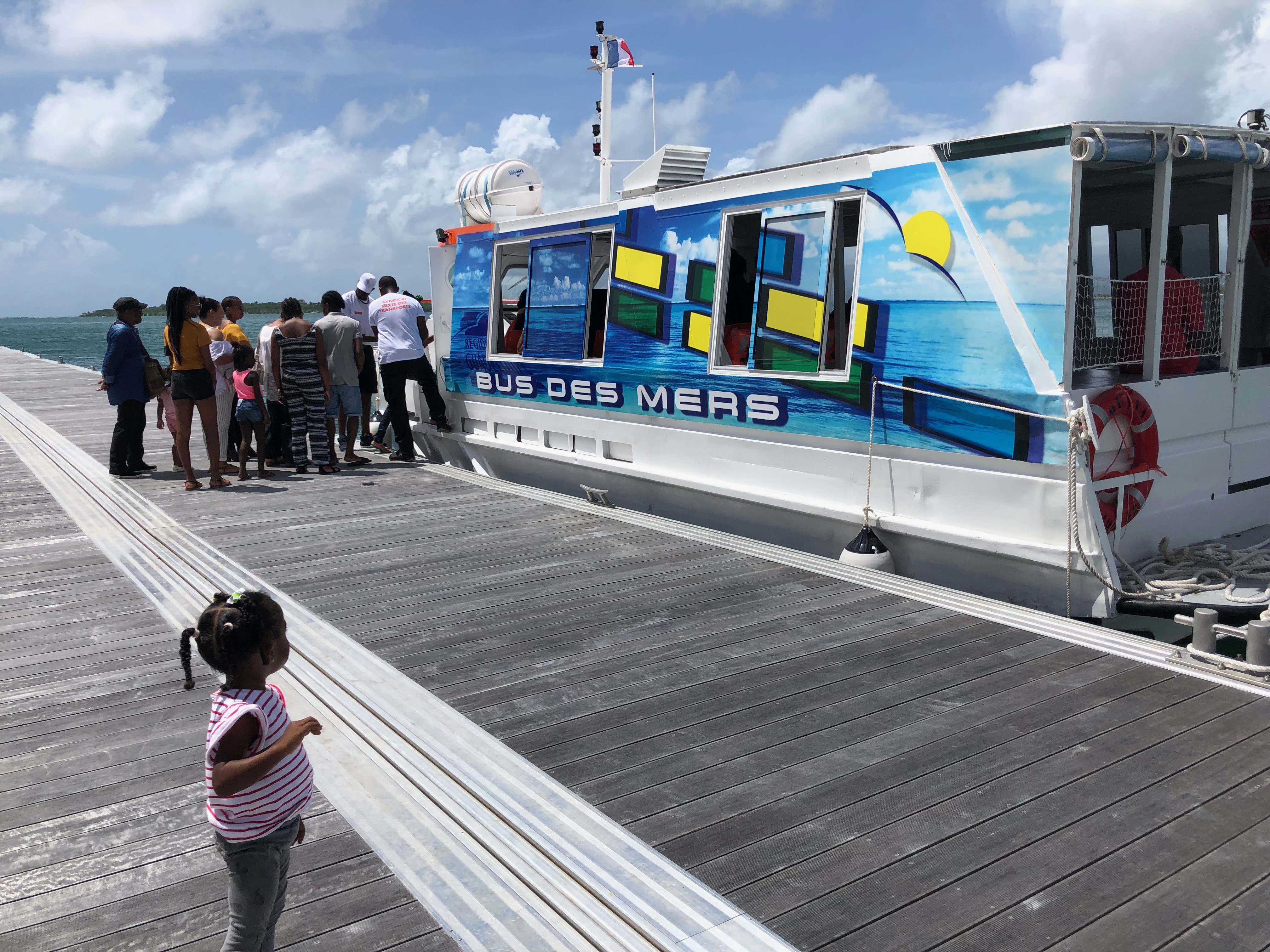 POINTE A PITRE / Une jolie balade en bus des mers, c’est gratuit du 7 octobre jusqu’à la fin de l’année ! Allons- y ;-)