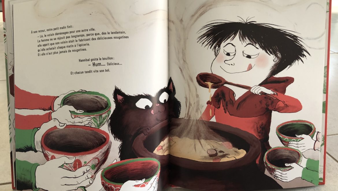 La soupe de pierres, un très bon moment de partage avec ce conte revisité