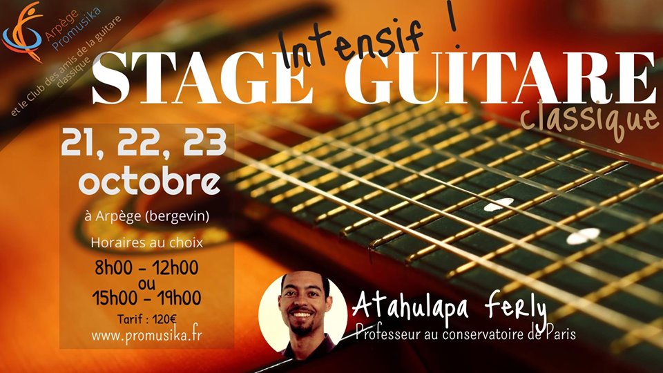 Stage de Guitare classique avec Atahualpa Ferly