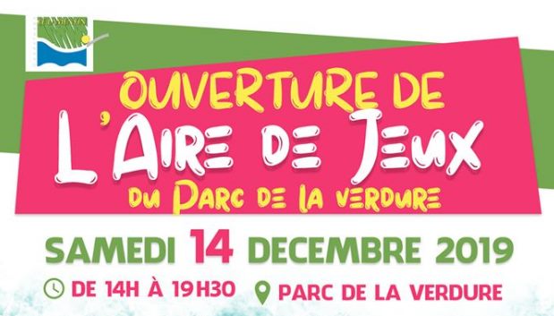 Ouverture de l’aire de jeux du Parc de la Verdure