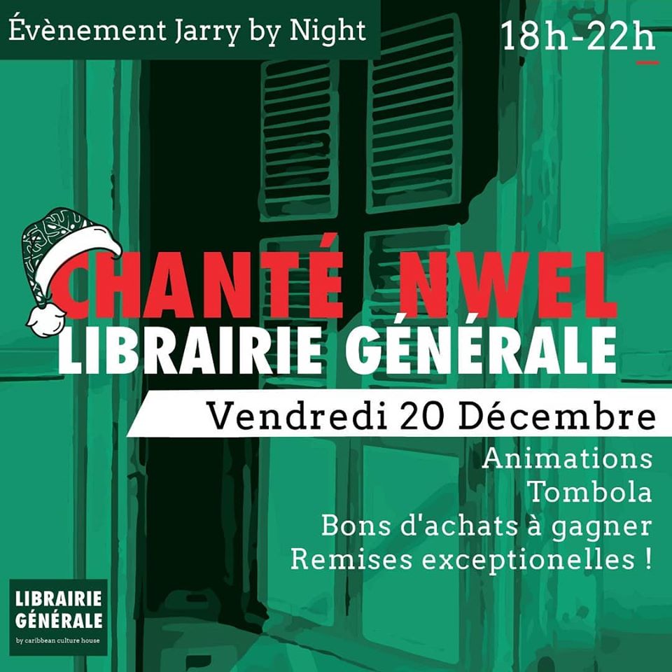 la Librairie Générale fait son Chanté Nwel! 🎉🎊