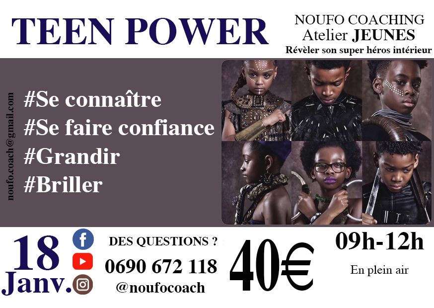 TEEN POWER, Redonner confiance à l’enfant