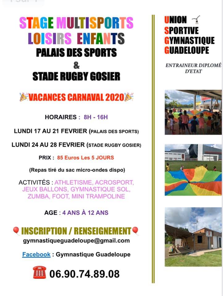 🎉🎉STAGE MULTISPORTS LOISIRS POUR LES ENFANTS 👶 🎉🎉 4-12 ans