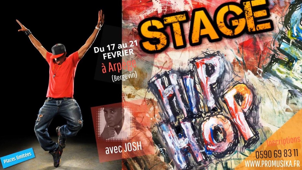 Stage de HipHop avec Josh 17-21 février