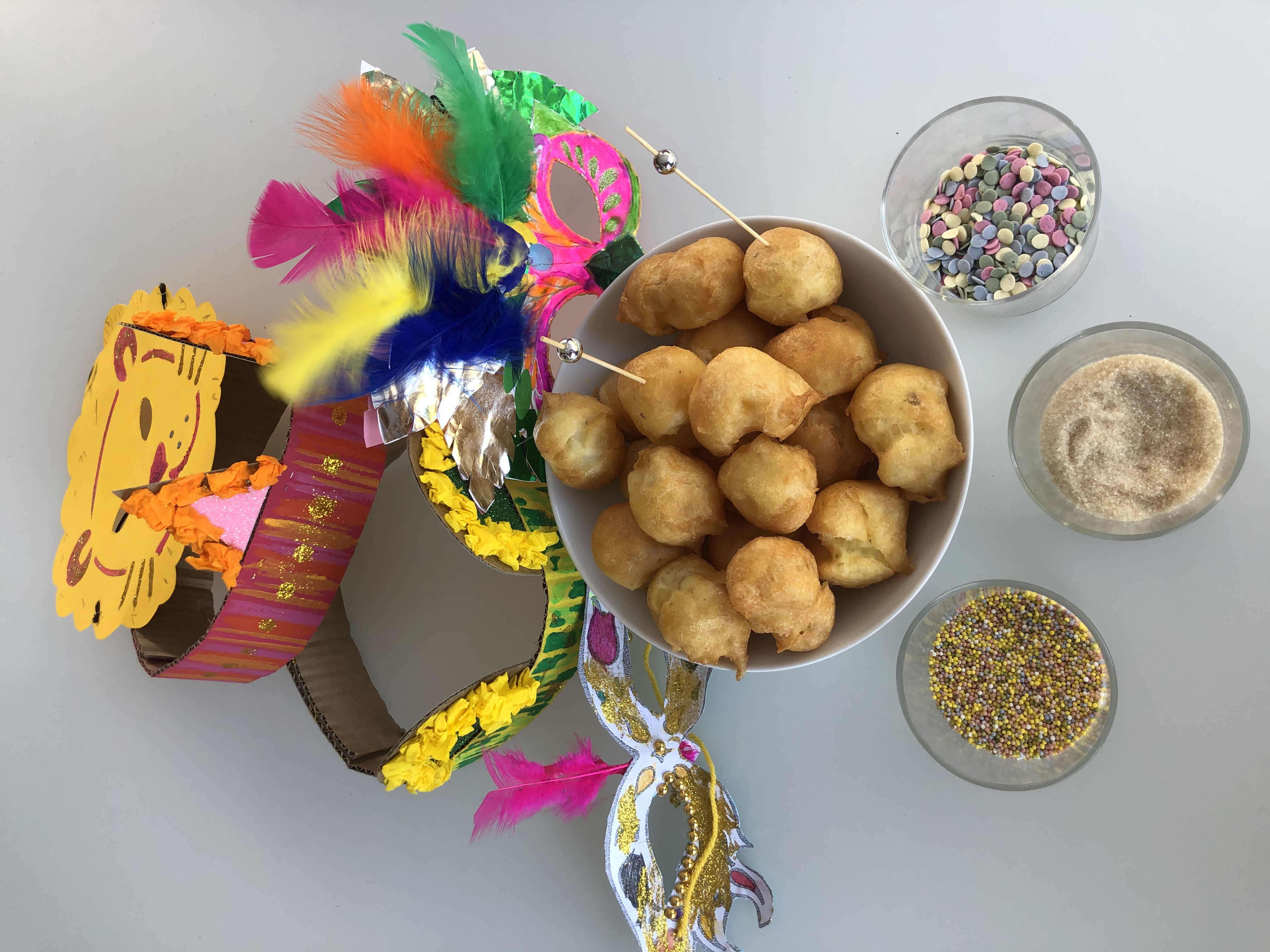 Un délice, les beignets de carnaval !