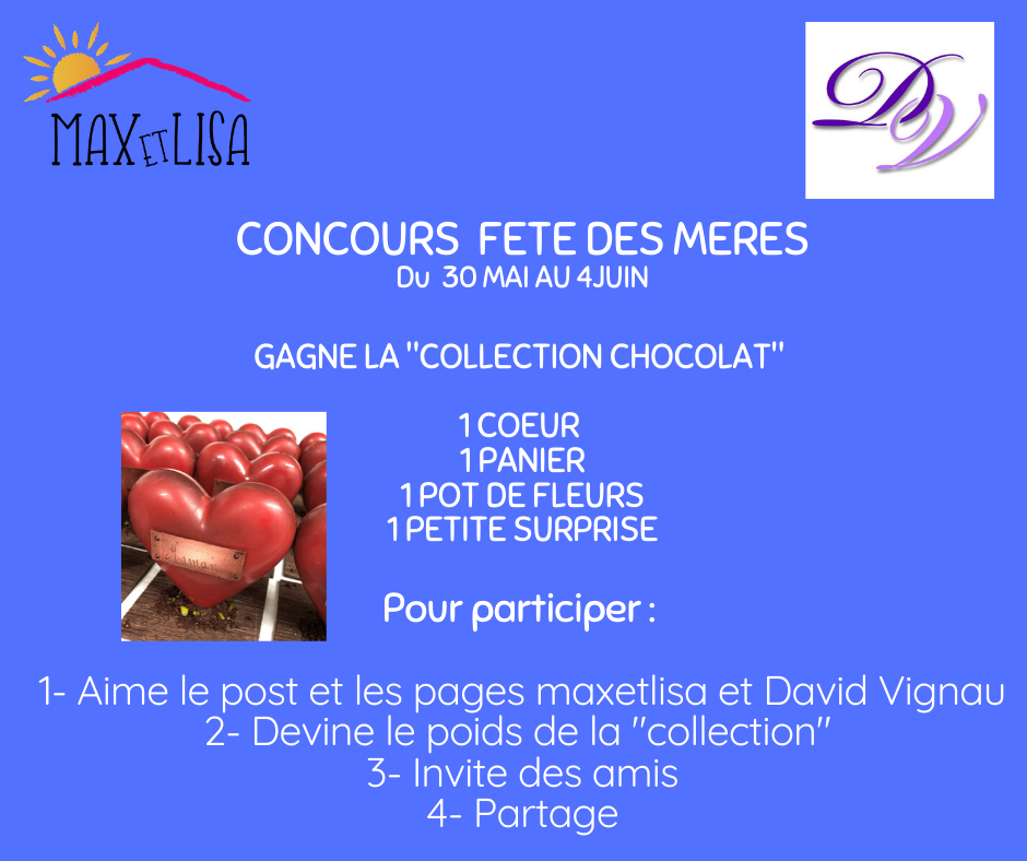 Concours fête des mères avec David Vignau