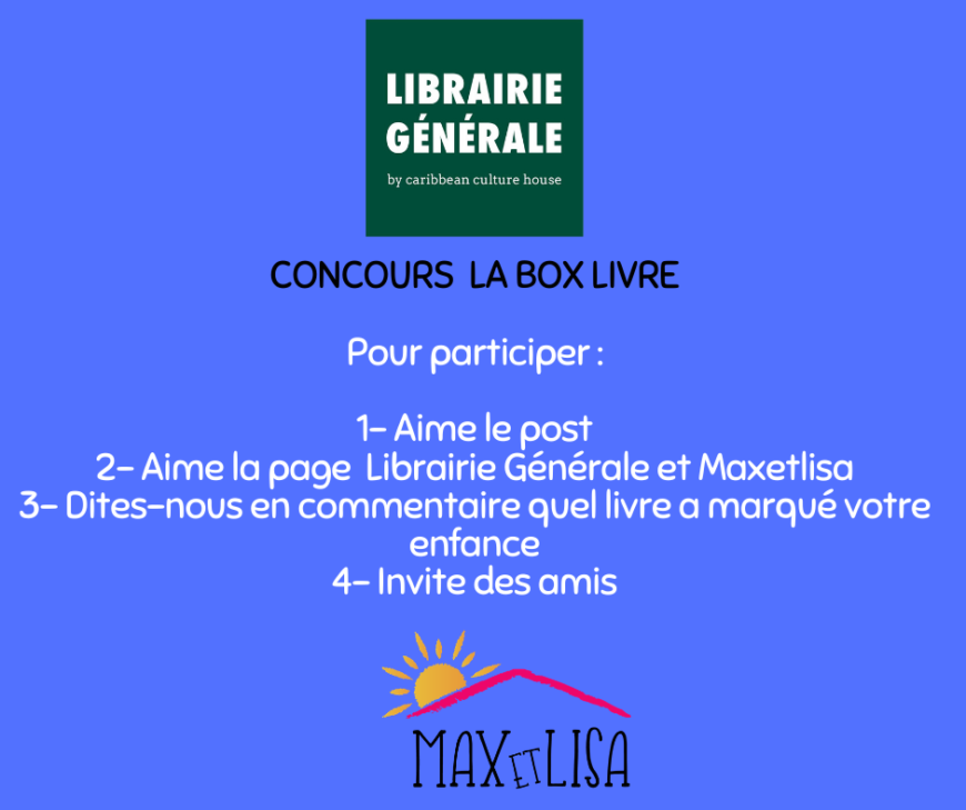 Concours Box livres « IMAGIN’BOX » avec la Librairie Générale – Janvier 2020
