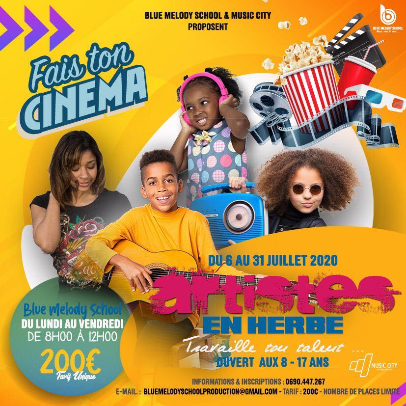 ARTISTES EN HERBE 🎬🎼 8-17 ans