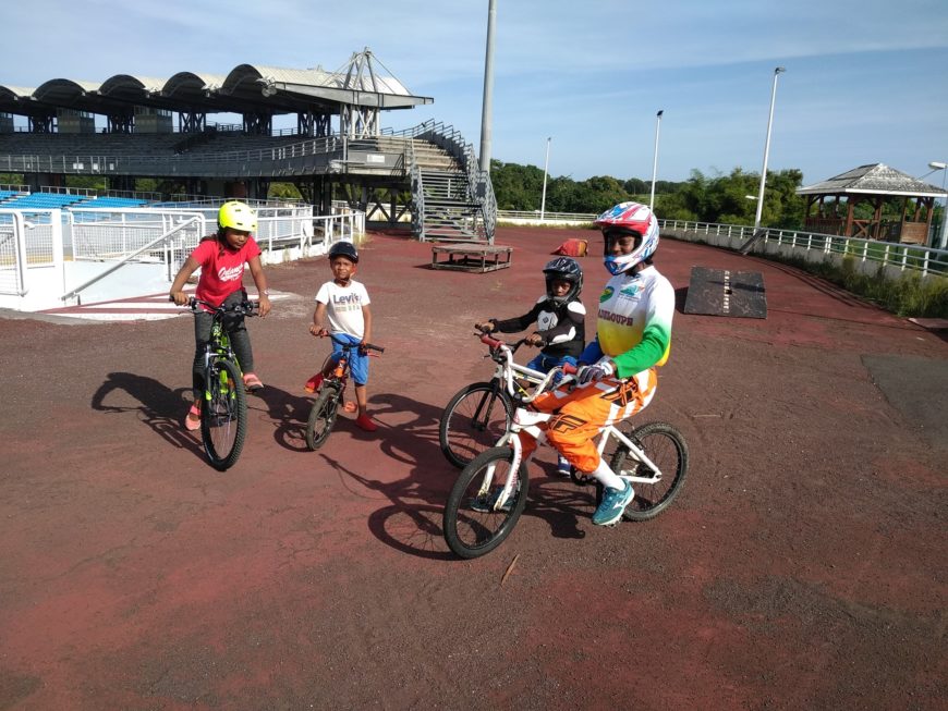 Accueil du séjour Club Vacances Juillet BMX Guadeloupe