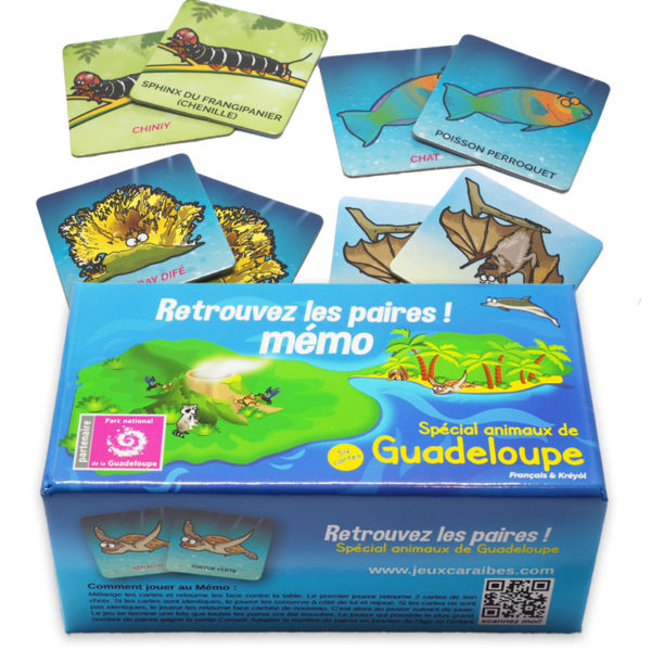 Mémo : Animaux de Guadeloupe