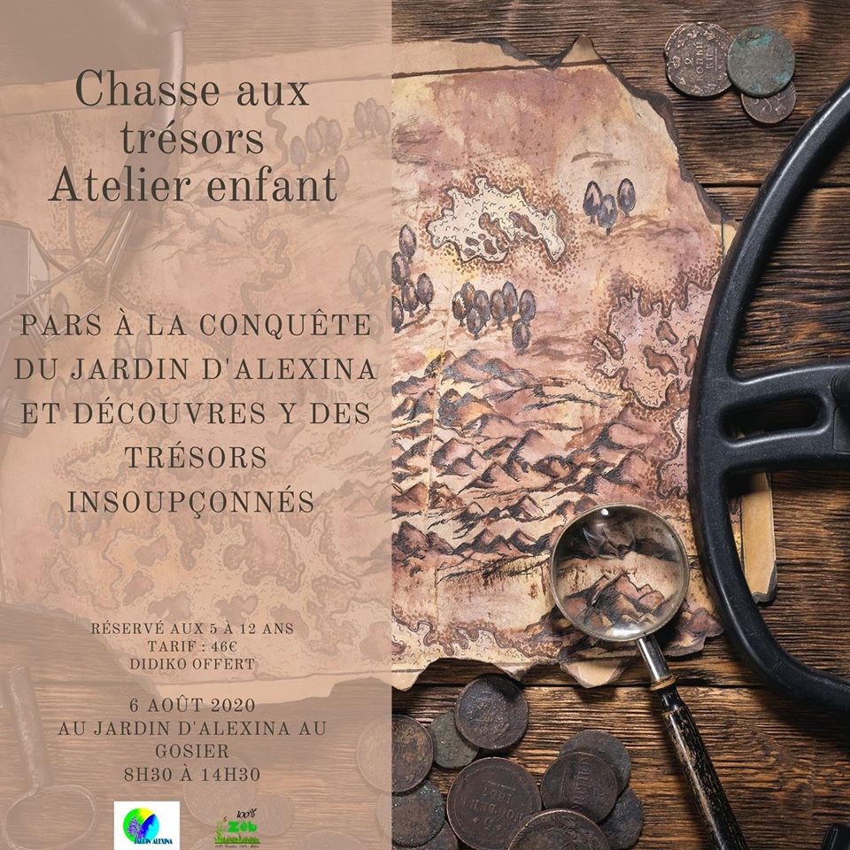 Chasse aux tresors – Ateliers enfants