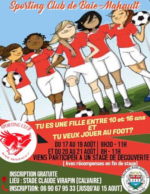 un stage de Foot 100% féminin