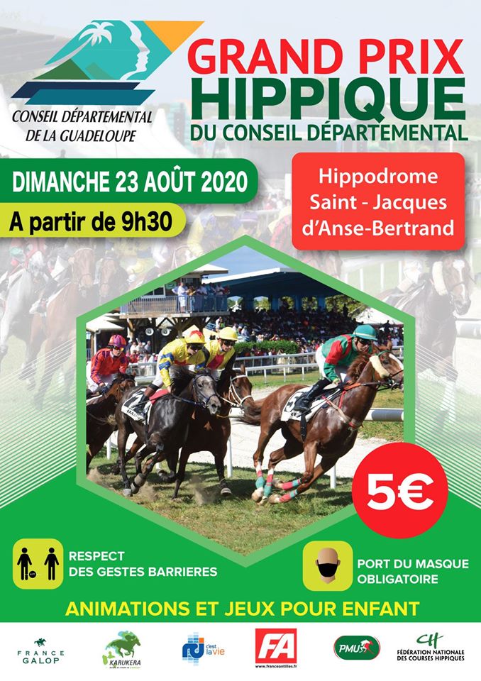 GRAND PRIX HIPPIQUE DU #CD971 / Dimanche 23 Aout 2020