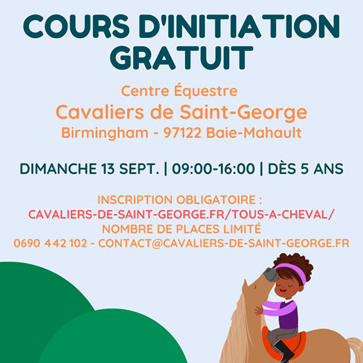 Cours d’initiation gratuit à partir de 5 ans