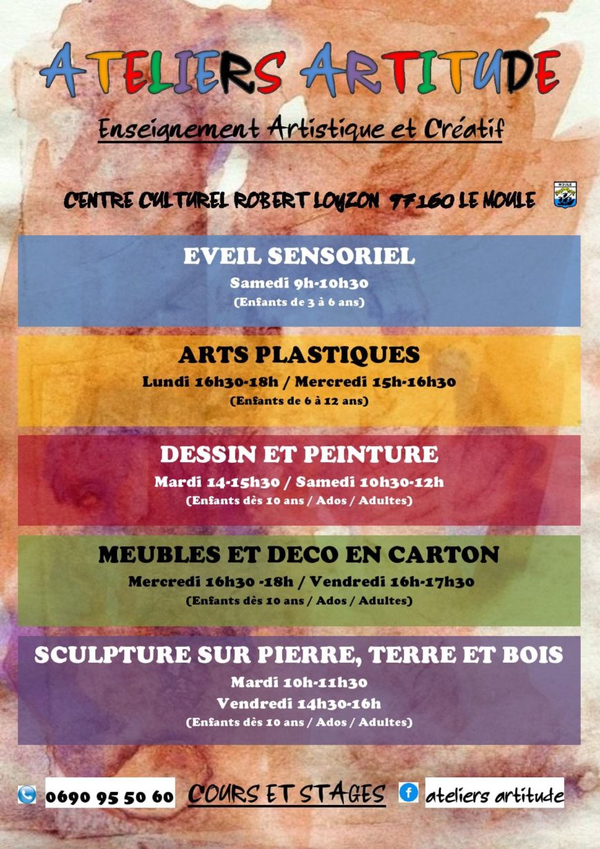 Eveil sensoriel le samedi au moule 3/6 ans